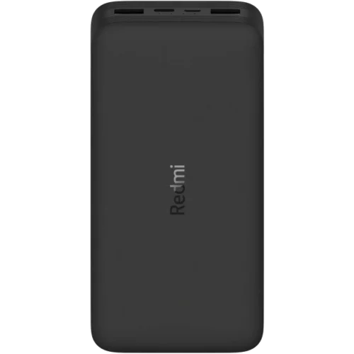 PB200LZM Xiaomi Redmi Power Bank 20000 mAh 2xUSB QC 3.0 18 W PB200LZM Black (VXN4304GL) Повербанк