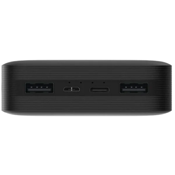 Xiaomi Redmi Power Bank 20000 mAh 2xUSB QC 3.0 18 W PB200LZM Black (VXN4304GL) Повербанк