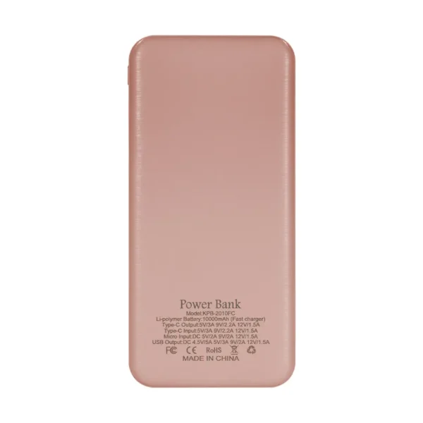 poverbank-10000mah-power-bank-kraft-kpb-2010fc-pink-22-5w-qc3-03 Повербанк 10000mAh Power Bank Kraft KPB-2010FC Pink 22.5W QC3.0