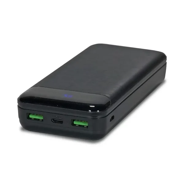 poverbank-20000mah-power-bank-kraft-kpb-2020fc-black-22-5w-qc3-03 Повербанк 20000mAh Power Bank Kraft KPB-2020FC Black 22.5W QC3.0