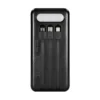 Повербанк 20000mAh Power Bank Kraft KPB-2120FCL Black 22.5W QC3.0 LED-ліхтар