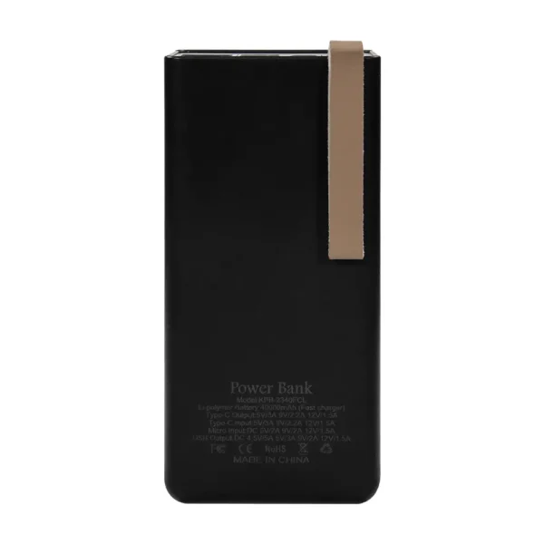 poverbank-40000mah-power-bank-kraft-kpb-2340fcl-black-22-5w-qc3-0-led-likhtar3 Повербанк 40000mAh Power Bank Kraft KPB-2340FCL Black 22.5W QC3.0 LED-ліхтар