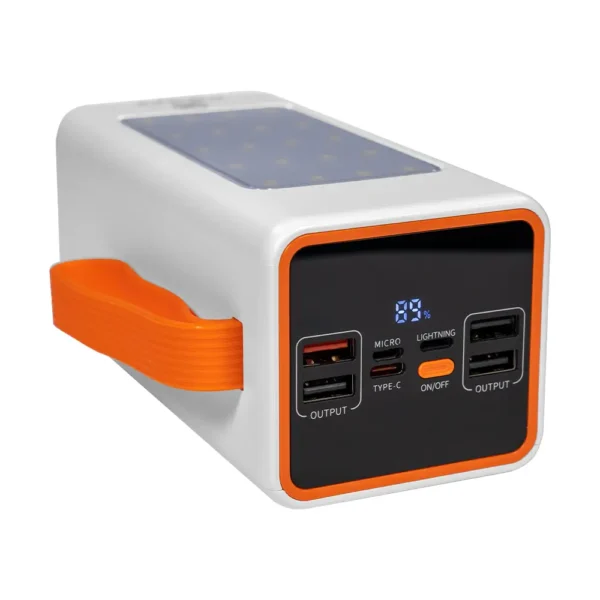 poverbank-50000mah-power-bank-kraft-kpb-2450fcl-white-22-5w-qc3-0-led-likhtar4 Повербанк 50000mAh Power Bank Kraft KPB-2450FCL White 22.5W QC3.0 LED-ліхтар