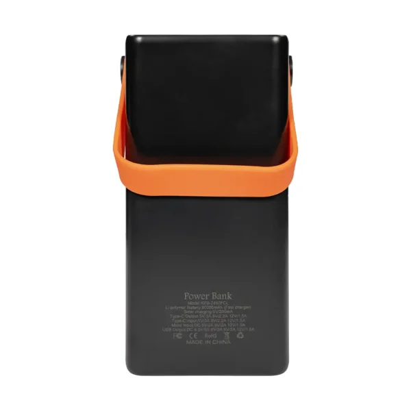 poverbank-70000mah-power-bank-kraft-kpb-2470fcl-black-22-5w-qc3-0-led-likhtar3 Повербанк 70000mAh Power Bank Kraft KPB-2470FCL Black 22.5W QC3.0 LED-ліхтар