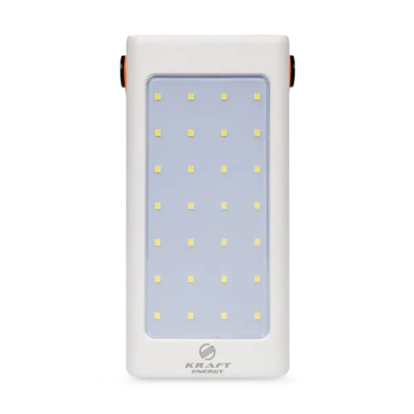 poverbank-70000mah-power-bank-kraft-kpb-2470fcl-white-22-5w-qc3-0-led-likhtar Повербанк 70000mAh Power Bank Kraft KPB-2470FCL White 22.5W QC3.0 LED-ліхтар