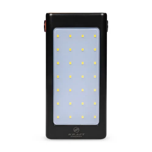 poverbank-90000mah-power-bank-kraft-kpb-2490fcl-black-22-5w-qc3-0-led-likhtar Повербанк 90000mAh Power Bank Kraft KPB-2490FCL Black 22.5W QC3.0 LED-ліхтар