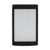 Повербанк з сонячною панеллю 10000mAh Power Bank Kraft KPB-1012SL Black LED-ліхтар