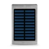 Повербанк з сонячною панеллю 10000mAh Power Bank Kraft KPB-1012SL Silver LED-ліхтар
