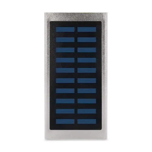 poverbank-z-soniachnoiu-panelliu-20000mah-power-bank-kraft-kpb-1020slim-silver-led-likhtar Повербанк з сонячною панеллю 20000mAh Power Bank Kraft KPB-1020SLIM Silver LED-ліхтар