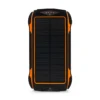 Повербанк з сонячною панеллю 20000mAh Power Bank Kraft KPB-U1820WCS Orange бездротова зарядка
