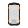 Повербанк з сонячною панеллю 20000mAh Power Bank Kraft KPB-U1820WCS Orange бездротова зарядка