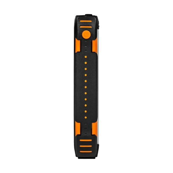 Повербанк з сонячною панеллю 30000mAh Power Bank Kraft KPB-U1830FCSL Orange 18W QC2.0 LED-ліхтар