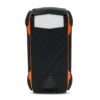 Повербанк з сонячною панеллю 30000mAh Power Bank Kraft KPB-U1830FCSL Orange 18W QC2.0 LED-ліхтар