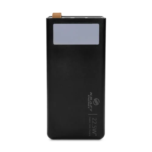 productpoverbank-30000mah-power-bank-kraft-kpb-2330fcl-black-22-5w-qc3-0-led-likhtar Повербанк 30000mAh Power Bank Kraft KPB-2330FCL Black 22.5W QC3.0 LED-ліхтар