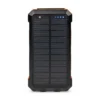 Повербанк з сонячною панеллю 20000mAh Power Bank Kraft KPB-U2230WFCSL Orange бездротова зарядка LED-ліхтар