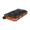 Повербанк з сонячною панеллю 20000mAh Power Bank Kraft KPB-U2230WFCSL Orange бездротова зарядка LED-ліхтар