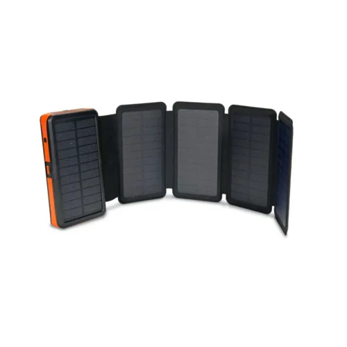soniachna-panel-tpb-20slp4f-kraft Повербанк з сонячною панеллю 20000mAh Power Bank Kraft TPB-20SLP4F