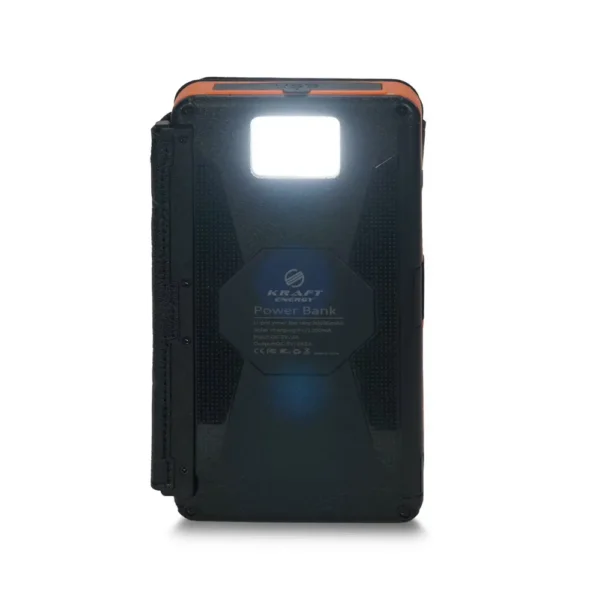 soniachna-panel-tpb-20slp4f-kraft2 Повербанк з сонячною панеллю 20000mAh Power Bank Kraft TPB-20SLP4F