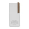 експорт товарів в інтернет магазин woocommerce2 Повербанк 50000mAh Power Bank Kraft KPB-2350FCL White 22.5W QC3.0 LED-ліхтар