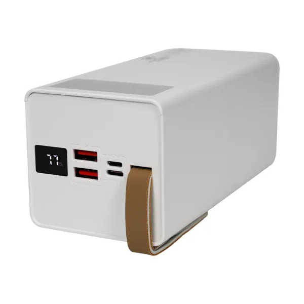 експорт товарів в інтернет магазин woocommerce3 Повербанк 50000mAh Power Bank Kraft KPB-2350FCL White 22.5W QC3.0 LED-ліхтар