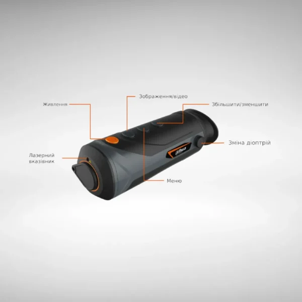 2 Тепловізійний монокуляр Dahua TPC-M20-B10-G