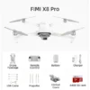 Квадрокоптер FIMI X8Pro with Megaphone (2*Intelligent Flight Вattery+1*bag)