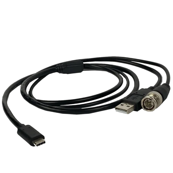 Кабель для виводу аналогового зображення з монокулярів AGM BNC + USB - Type C 1м