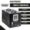 1 Джерело безперебійного живлення Hub Power HPU-1500VA (1050Вт) 10A/20A