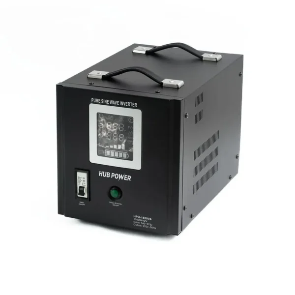 2 Джерело безперебійного живлення Hub Power HPU-1500VA (1050Вт) 10A/20A