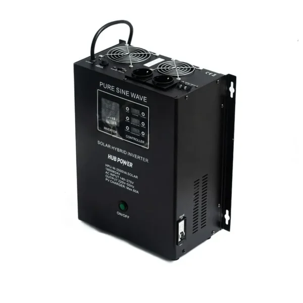 Джерело безперебійного живлення Hub Power HPU-W-2500VA (1800Вт) SOLAR 20A з можливістю підключення сонячних панелей