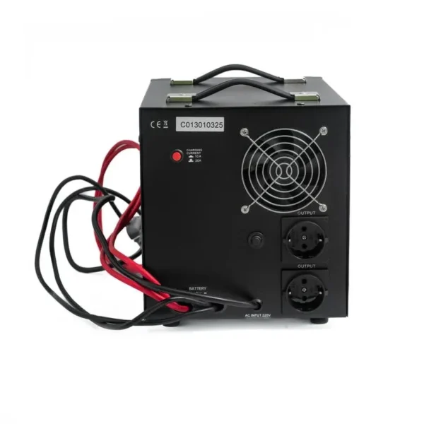 4 Джерело безперебійного живлення Hub Power HPU-1500VA (1050Вт) 10A/20A