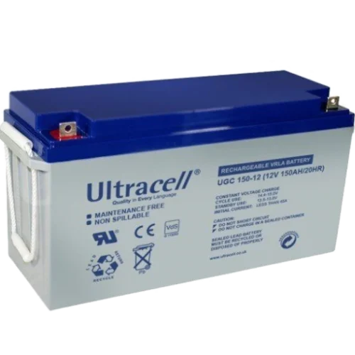 Ultracell_UCG150-12_GEL Акумуляторна батарея Ultracell UCG150-12 GEL 12 V 150 Ah