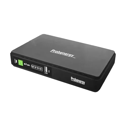 1 Джерело безперебійного живлення Mini UPS Probenergy DC-30WA 8800mAh 5V/9V/12V/15V, Li-ion 4*2.2Ah, для роутера і медіаконвертера