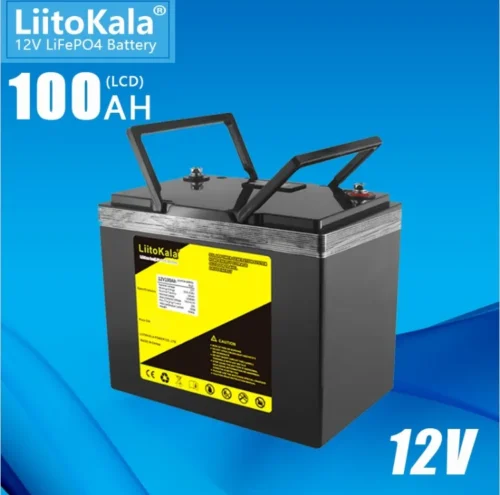 Акумулятор LiitoKala LiFePO4 12V100Ah+LCD