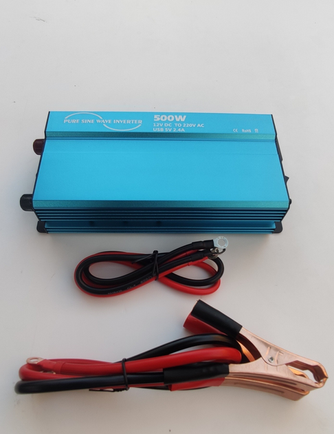 Інвертор 500W/12V чистий сінус оригінал