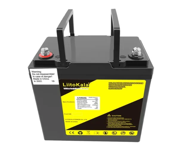 Акумулятор LiitoKala LiFePO4 12V60Ah+LCD
