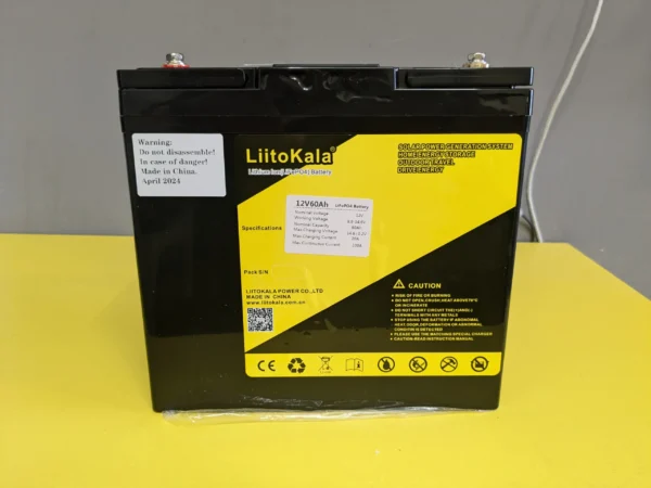 Акумулятор LiitoKala LiFePO4 12V60Ah+LCD