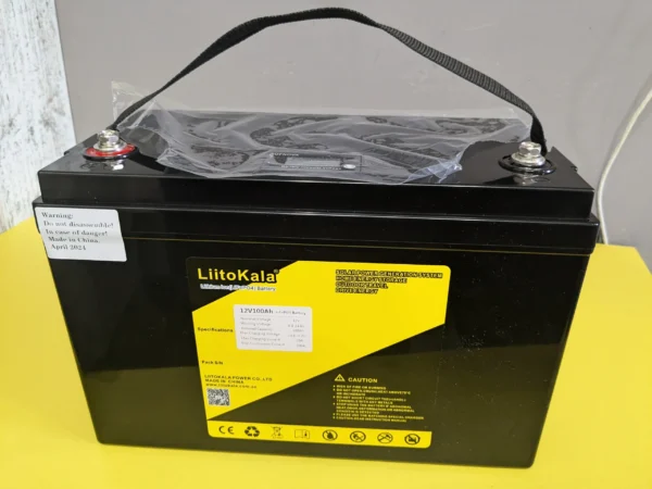 6 Акумулятор LiitoKala LiFePO4 12V100Ah+LCD