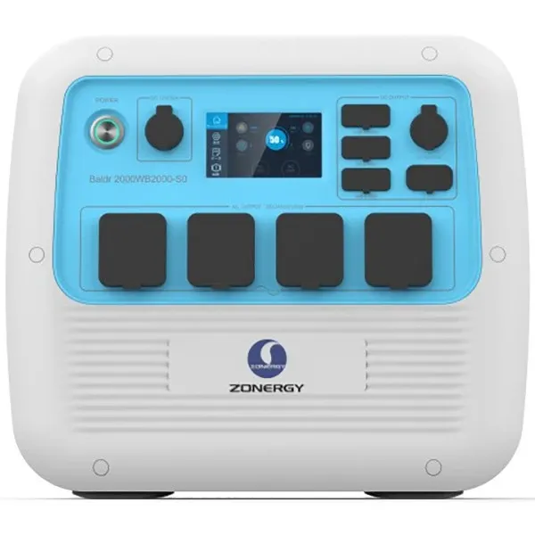 1 Зарядна станція Zonergy AC200P by Bluetti, 2000 Вт, 2150 Вт*год (електростанція для дому) EU
