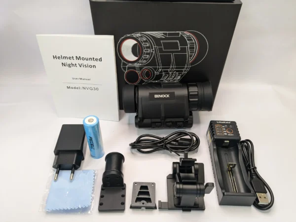 Прилад нічного бачення NVG30 Night Vision Binock з кріпленням на шолом