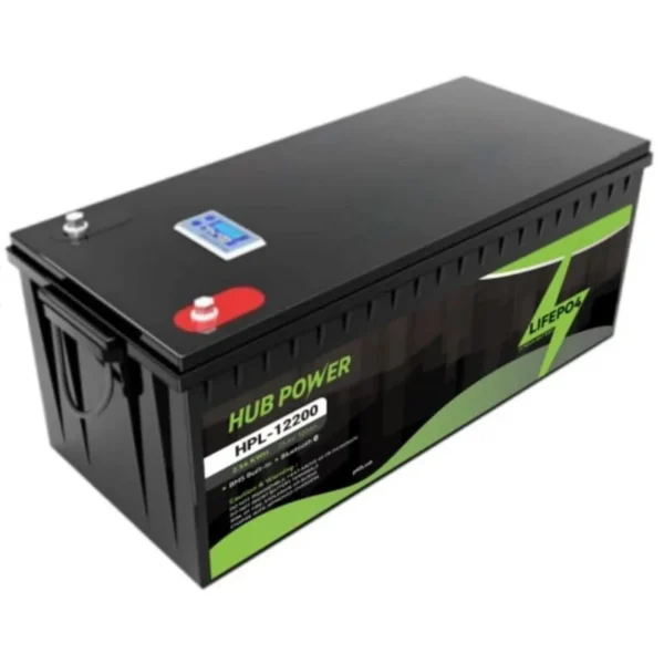 1 Акумулятор LiFePO4 літій залізо фосфатний 12.8В 200А-год Hub Power HPL-12200
