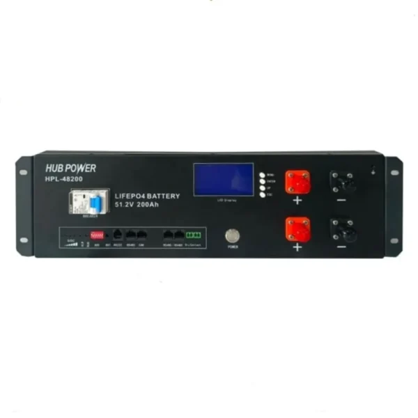 1 Акумулятор LiFePO4 літій залізо фосфатний 51.2В 200А-год Hub Power HPL-48200