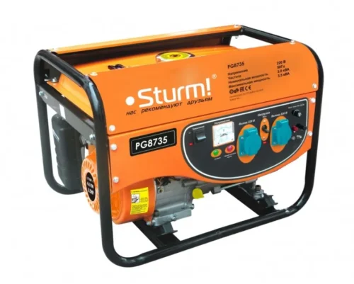 Генератор Бензиновий Sturm PG8735 3500 Вт