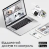 IP PTZ-відеокамера з WiFi 4Mp (2*2Mp) Light Vision VLC-9192WI/2C (Tuya) f=3.6mm+3.6mm, ІЧ+LED-підсвічування, з мікрофоном