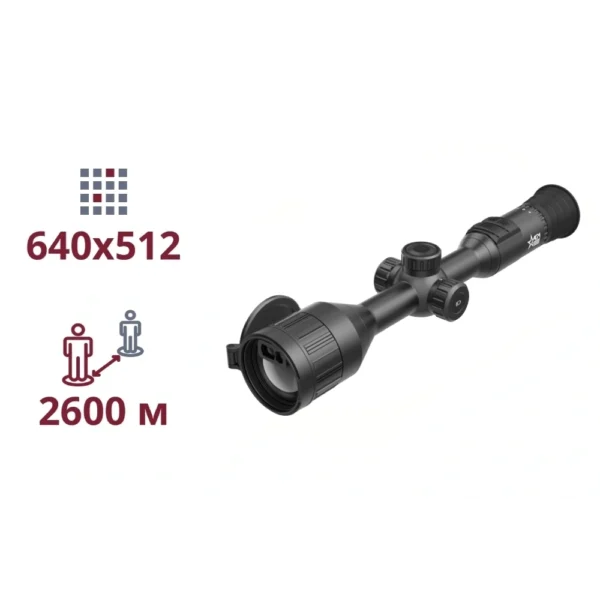 Тепловізійний приціл AGM Adder V2 LRF 50-640