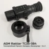 1 AGM Rattler TC35-384 Тепловізійний Приціл, Насадка, Монокуляр - 3 в 1