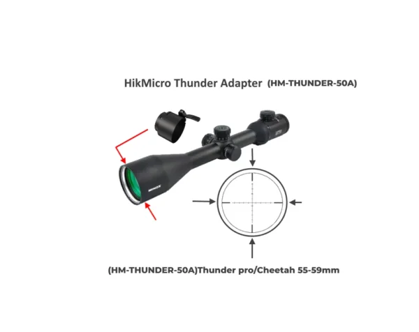 1 AGM Rattler TC35-384 Тепловізійний Приціл, Насадка, Монокуляр - 3 в 1