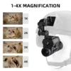 Монокуляр нічного бачення NVG50 2.5k 45° Wi-Fi 940нм (до 600м у темряві)