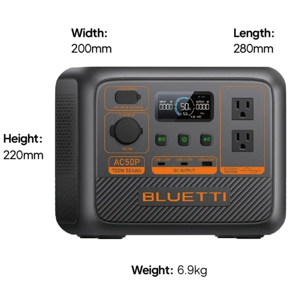 3 BLUETTI AC60 600W 403Wh UK