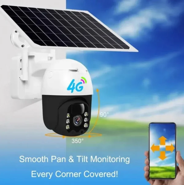 Камера відеоспостереження tp8 v380 pro solar 4Gi with battery (8769)
